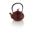 Year of the Monkey Cast Iron Teapot RED