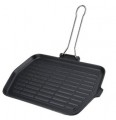 Dietella Grills from Ilsa Italy 9.5 by 14.5 inches rectangular cast iron