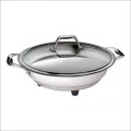 Classic Stainless Steel Electric Skillet 12 inches