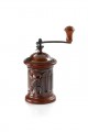 Manual coffee grinder Brown in beechwood and steel  made in Italy by TRE Spade