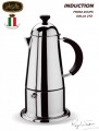 Carmen Stainless Steel Stove top 4 cup made in Italy