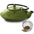Dragon Fly Myst 28 oz Cast Iron Teapot  Green made in Japan