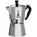 Bialetti Moka Espresso Maker  3 cup Size Little Man Logo made in Italy
