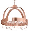 Dome Pot Rack Copper plated