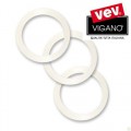 Set of 3 Gaskets for Vev Vigano Coffee Pots  12 CUP Loose 