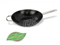Ilsa wok eco friendly 13.5 inches with ceramic non stick coating made in Italy