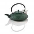 Elephant Cast Iron Teapot  Green