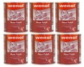Set of 6 cans  of Wenol 1000ml  made in Germany 39 oz