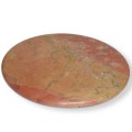 Marble Lazy Susan 12 inches foliage