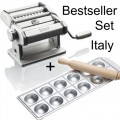 Atlas pasta machine and Ravioli plate Imperia 12 at a time Bestseller made in Italy