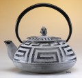 Greek Key Teapot