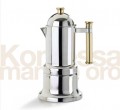 Kontessa Oro Epresso Pot by Vev Vigano 6 Cups