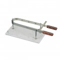 Bargoin French De Luxe Ham Holder with Marble Tray 